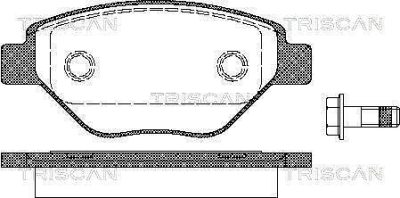 Накладки Комплект спирачни накладки за RENAULT TRISCAN 8110 25019 Joto Auto Накладки Комплект спирачни накладки за RENAULT TRISCAN 8110 25019 Joto Auto